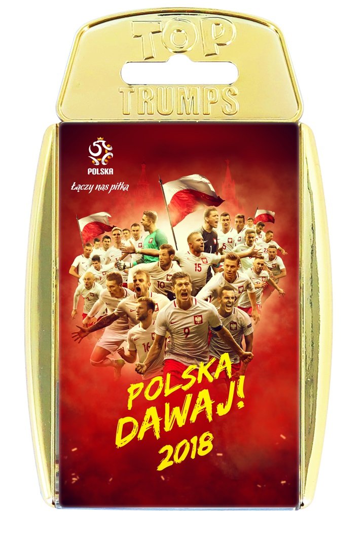 Top Trumps Reprezentacja Polski Złota Edycja, gra karciana, Winning Moves