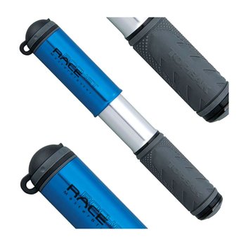 Topeak, Pompka rowerowa z wężykiem, Racerocket, niebieski, 120psi - Topeak