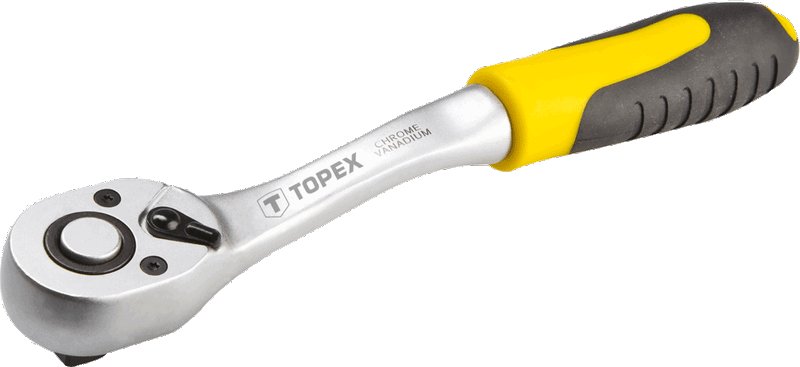 TOPEX, Grzechotka odgięta 1/2', 255 mm, 38D542