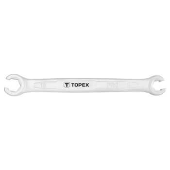 TOPEX Klucz oczkowy półotwarty 8 x 10 mm 35D596 - Grupa Topex