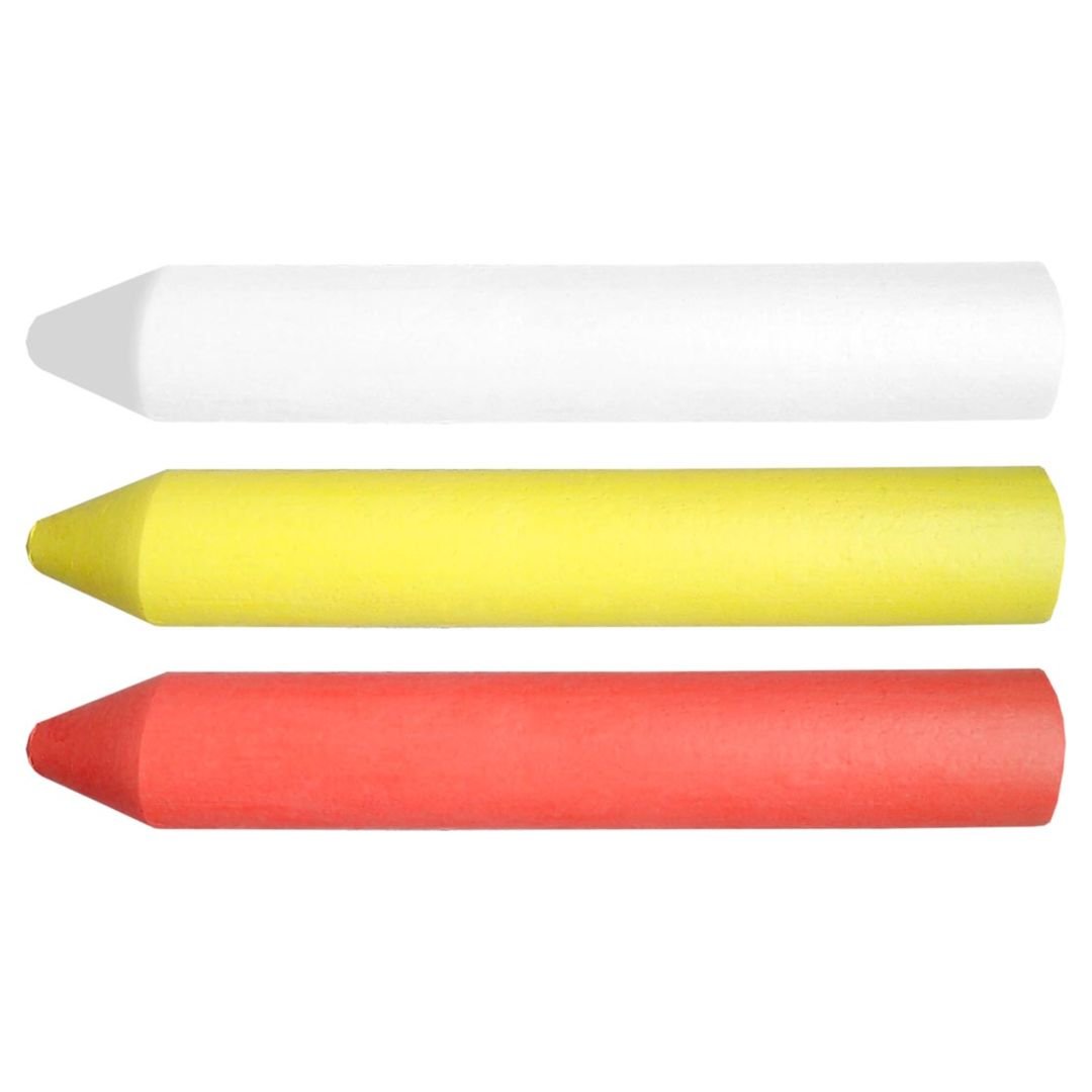 Zdjęcia - Pozostałe narzędzie ręczne TOPEX Kreda techniczna biała, żółta i czerwona, 13 x 85 mm, 3 szt (olejowa)