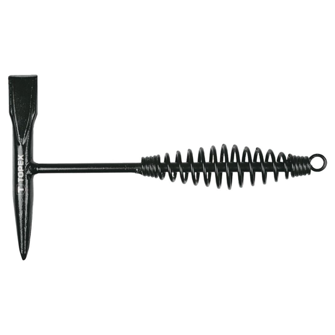 TOPEX, Młotek spawalniczy 300 g, trzonek metalowy, 02A930
