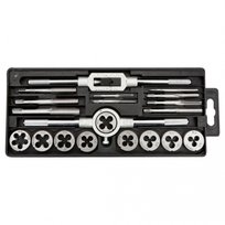 TOPEX, Narzynki i gwintowniki M3-M12, zestaw 20 szt., 14A425