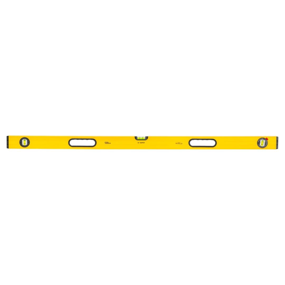 TOPEX, Poziomnica aluminiowa typ 600, 120 cm, 3 libelle, 29C605