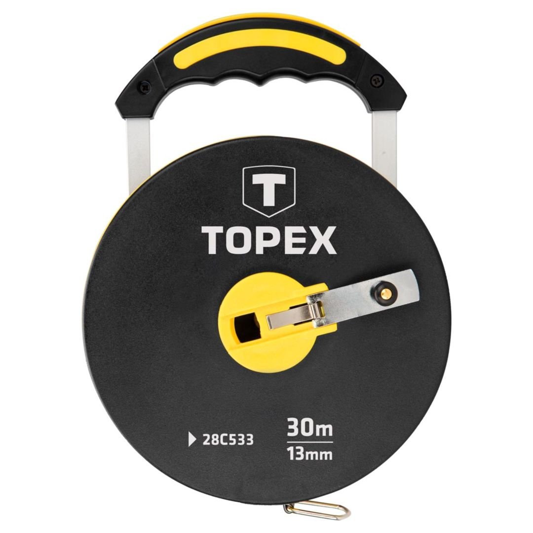 TOPEX, Taśma miernicza włókno szklane 30 m, 28C533