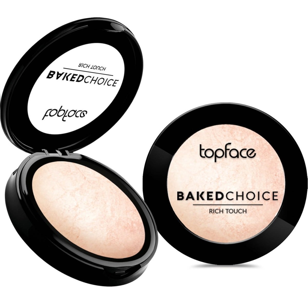 Topface, Baked Choice Rich Touch Highlighter, Wypiekany rozświetlacz ...