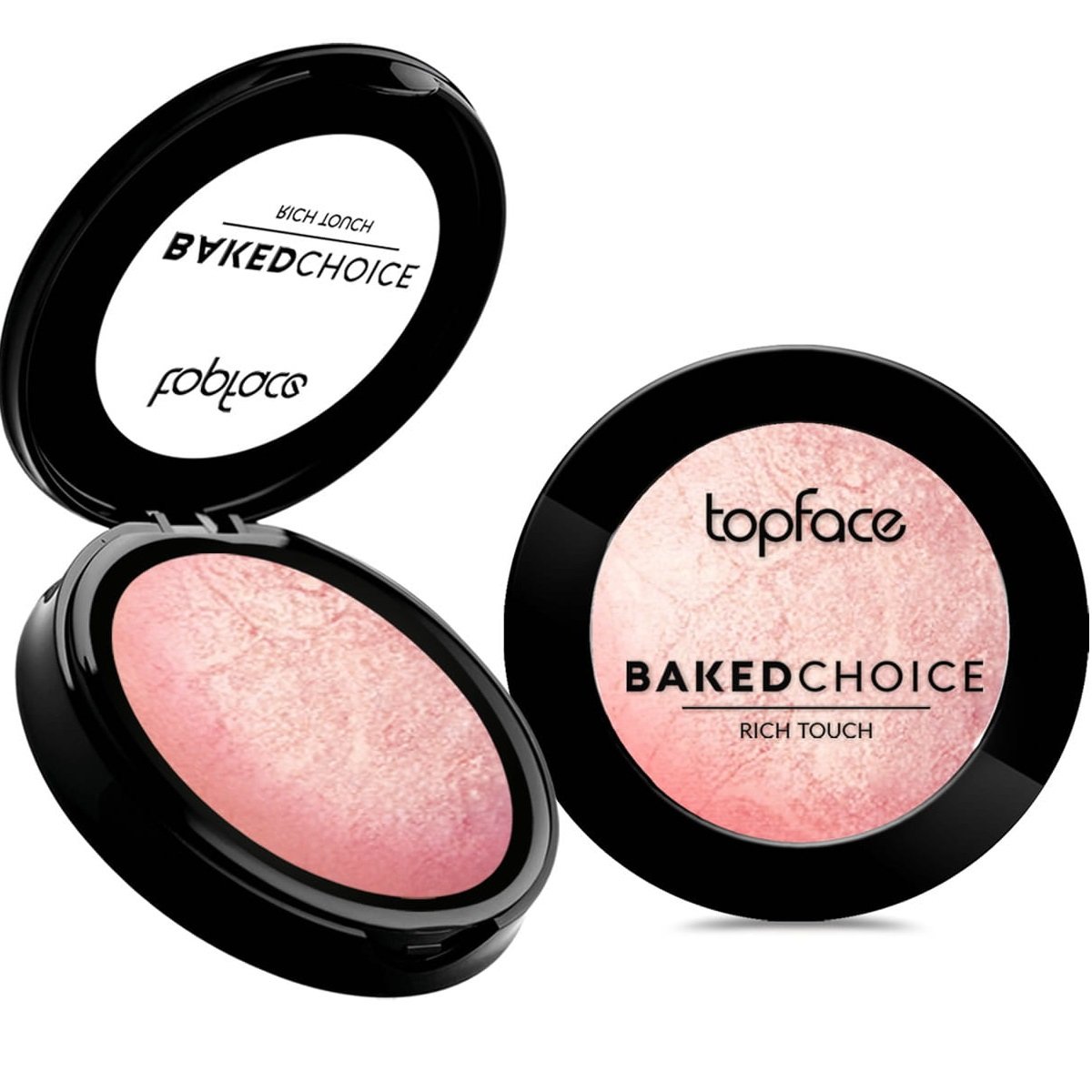 Фото - Пудра й рум'яна Choice Topface, Baked  Rich Touch Highlighter, Wypiekany rozświetlacz 103, 
