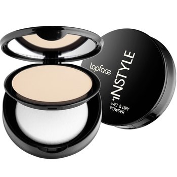 Topface, Instyle Wet&Dry Powder, Puder do stosowania na mokro i sucho 001, 10 g - topface