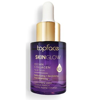 Topface, Skinglow Vegan Collagen Facial Serum, Wegańskie serum kolagenowe do twarzy, 30 ml - topface