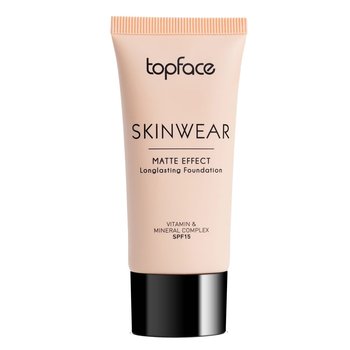 Topface, Skinwear Matte Effect Foundation, Matujący podkład do twarzy 002, 30 ml - topface
