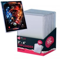 Toploader 55PT 3"x4" Ultra Clear  25szt. Safe Cards Storage