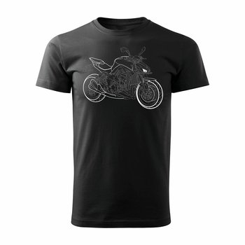 Toplslang, Koszulka męska motocyklowa Kawasaki 1000R, czarna, regular, rozmiar M - Topslang