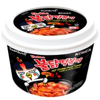 Topokki o smaku ogniście ostrego kurczaka Buldak 185g - Samyang Samyang