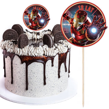Topper Urodzinowy Na Tort Iron Man Z2 - Propaganda