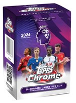 Topps Chrome Premier League 2026 Value Box Karty Piłkarskie