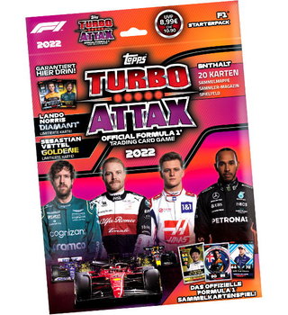 Topps F1 Turbo Attax 2022. Zestaw startowy