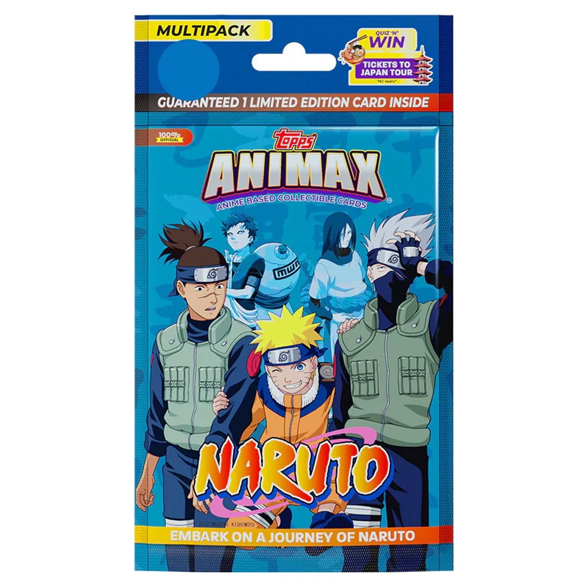 Topps Multipack Animax Official Naruto Collectible Card Game
