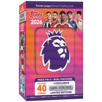 Topps Premier League 2026 Karty Piłkarskie Mega Puszka #1 Goal Machine - Topps
