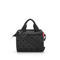 Torba ALLROUNDER CROSS, glossy dots black, Reisenthel Reisenthel