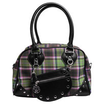 torba BANNED - WARREN PLAID GREEN Inna marka