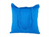 TORBA BAWEŁNIANA 38x42cm CHABROWA 125g EKO ZAKUPOWA na Książki Laptopa