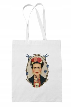 Torba Bawełniana Biała Frida Kahlo, Sztuka, Eco - Zebra