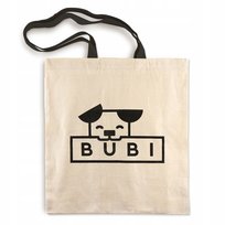 TORBA BAWEŁNIANA BUBI 45x45cm ECRU 280g ZAKUPOWA WYTRZYMAŁA z PIESKIEM