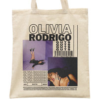 Torba bawełniana na zakupy 42x38 Olivia Rodrigo GUTS Bullz