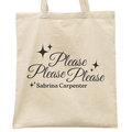 Torba bawełniana na zakupy 42x38 Sabrina Carpenter Please Please Please - Bullz