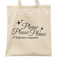 Torba bawełniana na zakupy 42x38 Sabrina Carpenter Please Please Please