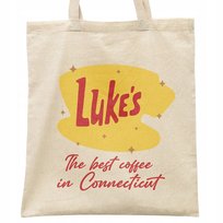 Torba bawełniana na zakupy Gilmore Girls Luke's Kawa Dla Fanów Serialu