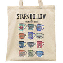 Torba bawełniana na zakupy Gilmore Girls Stars Hollow Dla Fanów Serialu