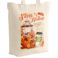 Torba bawełniana z dnem Gilmore Girls Stars Hollow Dla Fanów Serialu