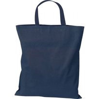 Torba Bawełniana Z Krókim Uchem Granatowy HelloShop
