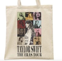 Torba BAWEŁNIANA Z NADRUKIEM EKO Shopperbag Torba TAYLOR SWIFT ERAS TOUR #5 Atram