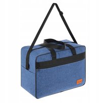 TORBA DO SAMOLOTU PROSTA PODRÓŻNA BAGAŻ PODRĘCZNY 40X20X25 CM NIEBIESKA Inna marka