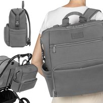 TORBA DO WÓZKA ORGANIZER DUŻY PLECAK Dla Mamy i Taty LIONELO CUBE