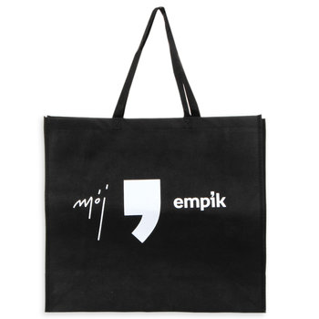 Torba, Duża, Wielokrotnego Użytku, Mój Empik, Czarna - Empik