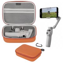 Torba Etui Ochronne Case Futerał do Gimbala Dji Osmo Mobile 7 (pomarańczowe)