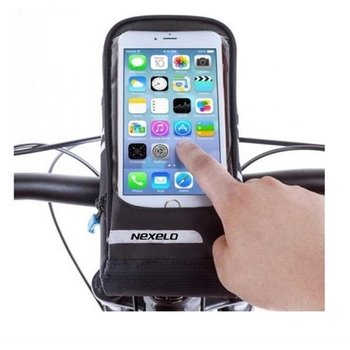 Torba na kierownicę z kieszenią na smartfon Nexelo L300347, bikepacking - Nexelo