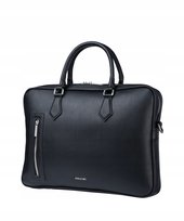 Torba Na Laptopa Damska Aktówka do Pracy 15'' PUCCINI Czarna BAXP0026 1 PUCCINI