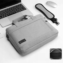 Torba na laptopa komputer macbooka 13 - 14 cali AIRBAG szara