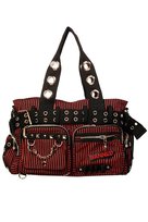 torba na ramię BANNED - SWEET REVENGE blk/red Inna marka
