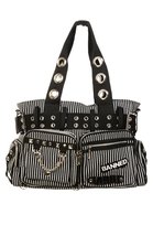 torba na ramię BANNED - SWEET REVENGE blk/wht Inna marka