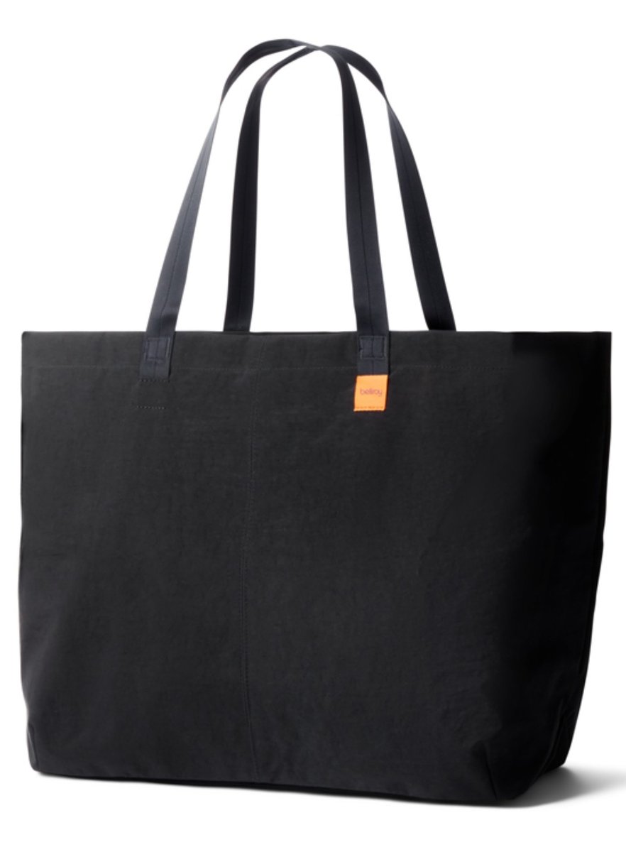 Bellroy Market Tote Plus Draagtas - Black - Opvouwbaar En Robuust
