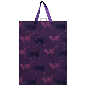 Torba Papierowa, Halloween, Kotki, Rozmiar S - Empik