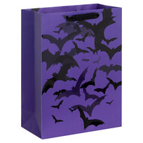 Torba Papierowa, Halloween, Nietoperze, Rozmiar M Empik