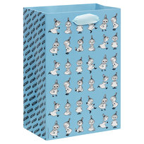 Torba Papierowa, Moomin BTS, Niebieski, Rozmiar L