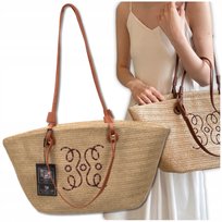 Torba Plażowa BAD&BAGS Duża Torebka Na Plażę Piknik Damska Na Ramię Shopper