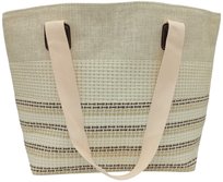 TORBA PLAŻOWA BOHO ZAPLATANA MIEJSKA SHOPPERKA NA PLAŻĘ ZAKUPY DWUSTRONNA DomoweLOVE